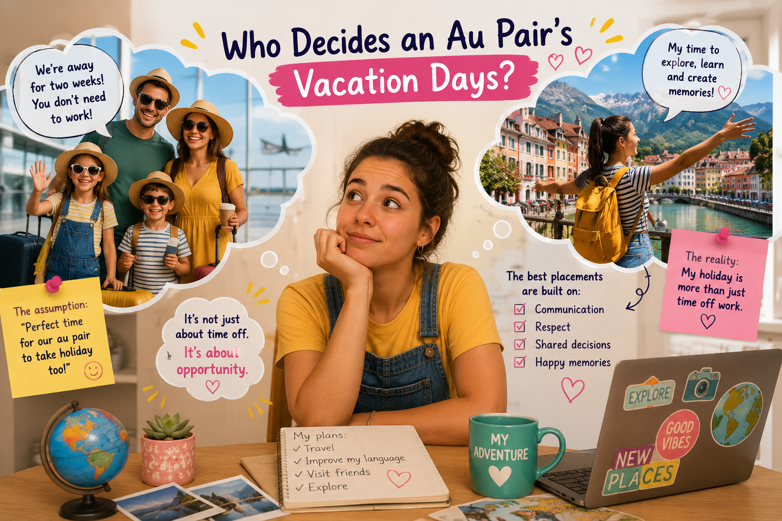 Who Decides an Au Pair's Vacation Days
